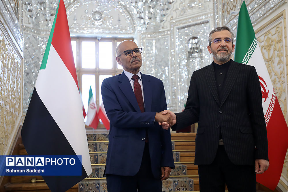 وزیر خارجه سودان با سرپرست وزارت خارجه ایران دیدار کرد