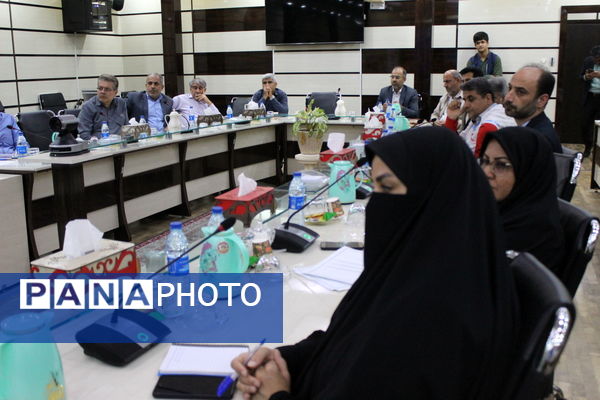 جلسه برنامه‌ریزی فعالیت‌های اوقات فراغت تابستان اداره‌کل آموزش و پرورش استان بوشهر