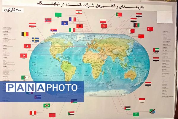 نمایشگاه جنایت رژیم صهیونیستی در غزه و لبنان به روایت کاریکاتور و کارتون 