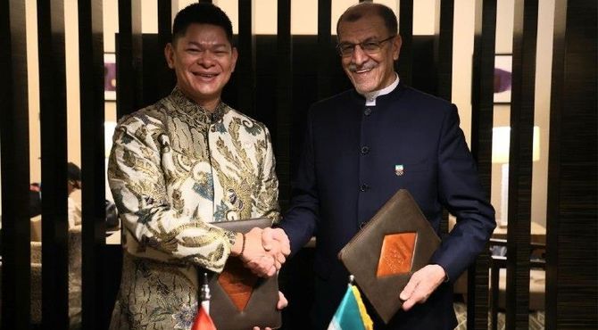 امضای تفاهم‌نامه همکاری کمیته ملی المپیک ایران و اندونزی