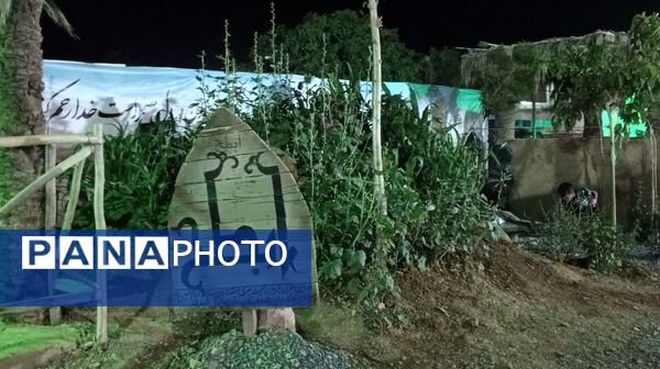 هنری متفاوت در فضاسازی خیمه‌گاه عاشورایی