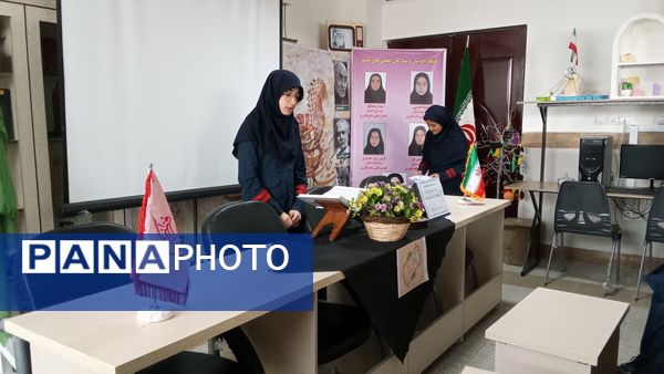 سوگواره امام موسی کاظم (ع) در آموزشگاه فرزانگان ملارد 