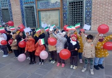 بازدید خردسالان پیش دبستانی ماهان از موزه شیخ صفی الدین اردبیلی