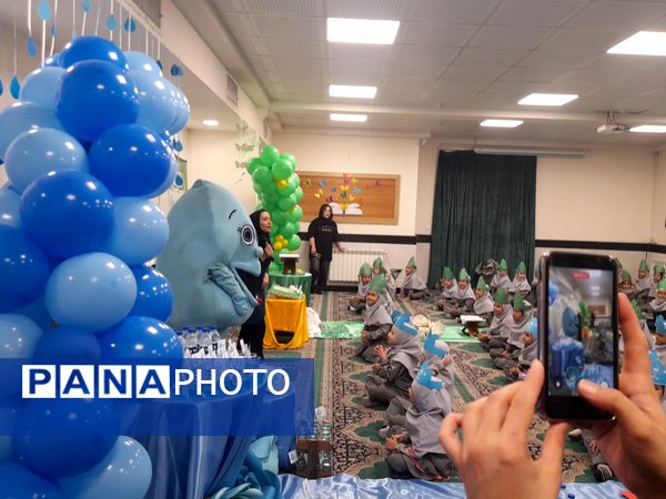 جشن آب و جشن قرآن در دبستان پورشهریاری 
