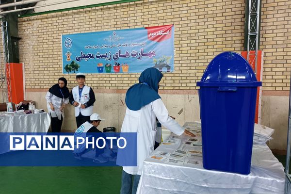 حضور سفیران سلامت ناحیه دو شهرری در اولین جشنواره علمی مهارتی 