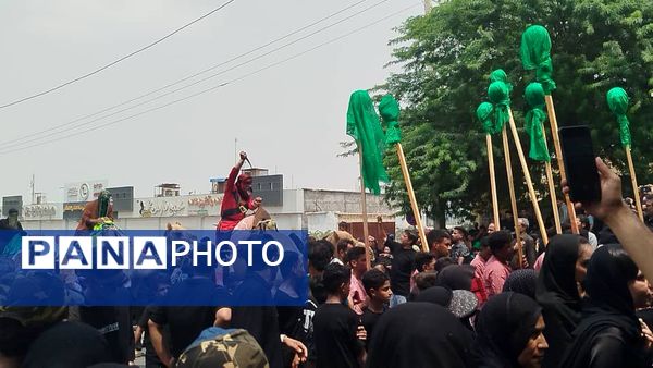 مراسم عزاداری روز عاشورا در میناب