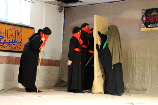 برگزاری تئاتر «یاس پژمرده» در دبیرستان سردار شهید قاسم سلیمانی ناحیه 4 کرج