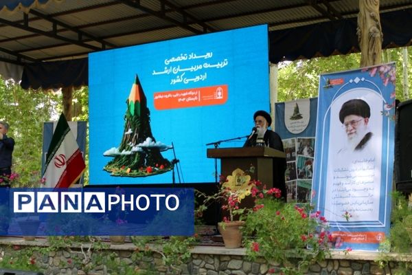 افتتاحیه رویداد تخصصی تربیت مربیان ارشد اردویی کشوری در اردوگاه کشوری شهید رجایی نیشابور 