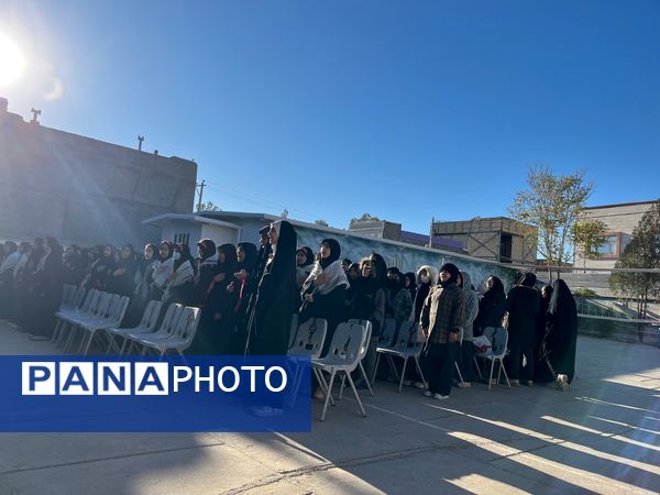  عزاداری به مناسبت دهه فاطمیه در مدرسه شهید محمدی پور خلیل آباد 
