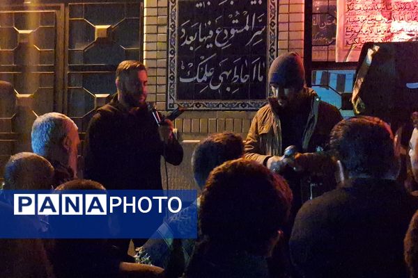 مراسم تشییع نمادین تابوت حضرت زهرا (س)در خیابان قناعت پیشه شیراز