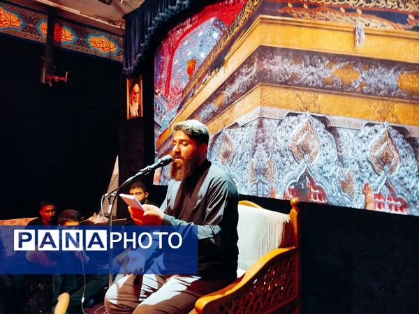 مراسم عزاداری ماه محرم الحرام در هیات فاطمه الزهرا شهرستان کاشمر