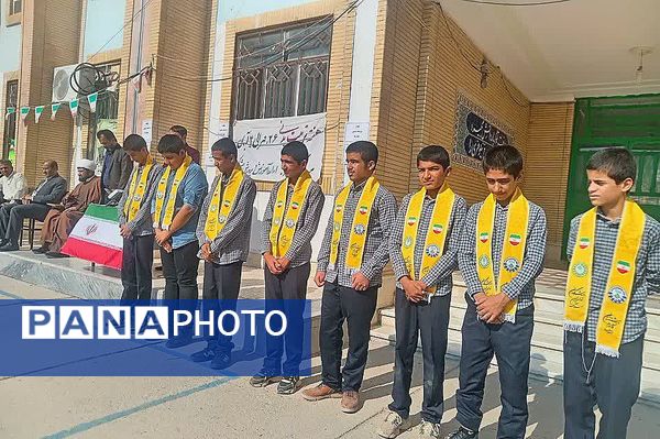 آغاز المپیاد درون‌مدرسه‌ای دانش‌آموزان دیشموک همزمان با هفته تربیت‌بدنی