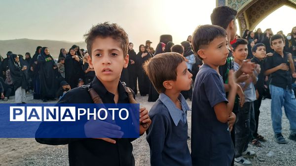 مراسم تاسوعای حسینی در شهرستان مارگون 