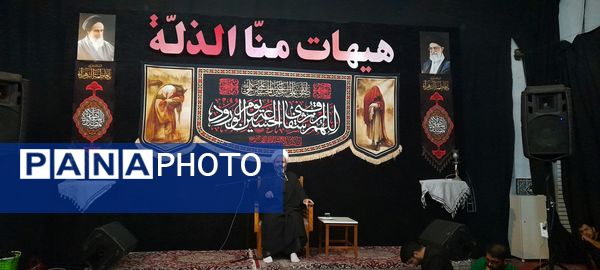 مراسم عزاداری و سینه زنی شب اربعین در هیأت انصار المهدی کاشمر