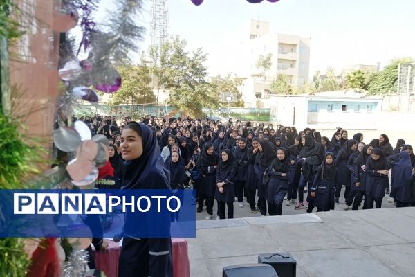 زنگ مهر، آغاز بهار تعلیم و تربیت در دبیرستان شهید هاشمی نژاد نیشابور