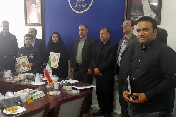 تقدیر فرماندار شهرستان جعفرآباد قم از خبرنگاران پانا 