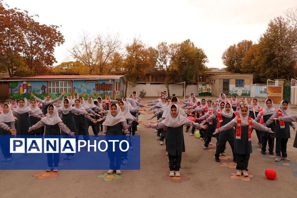 صبحگاهی از جنس شادی و نشاط