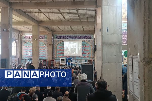 نماز عبادی سیاسی جمعه در شهرستان نیشابور