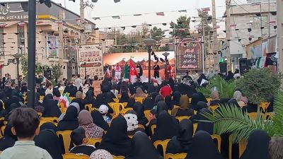 مراسم شهادت حضرت رقیه ( س ) در شهر ایلام برگزار گردید 