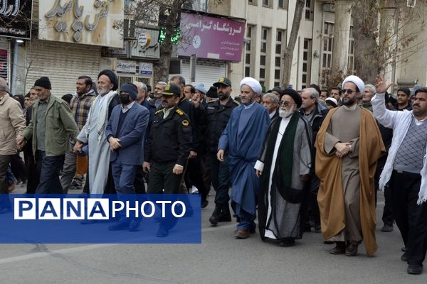 راهپیمایی جمعه نصر در نیشابور