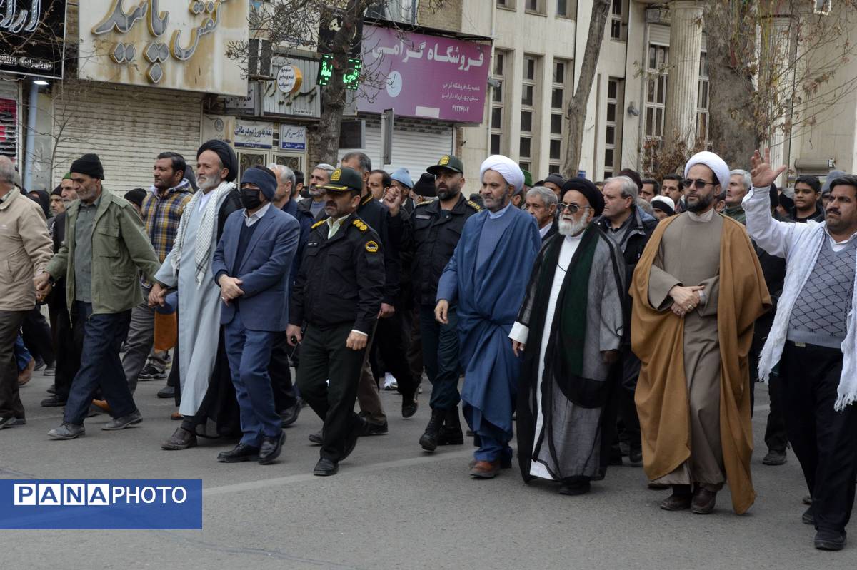 راهپیمایی جمعه نصر در نیشابور