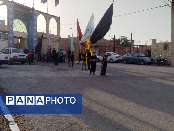 حضور پر شور کودکان و نوجوانان روستای فدافن در هیئت‌ها