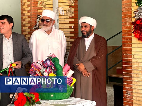 جشن شکوفهها و طنین زنگ مهر در مدرسه فاطمه الزهرا شهرستان جاسک