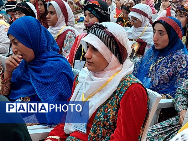 آئین افتتاح بیست و چهارمین اردوی عشایری دانشآموزان دختر سراسر کشور در مشهد