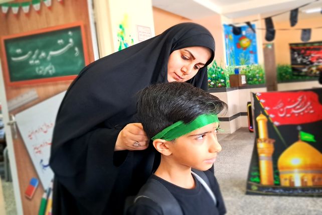 سوگواره احلی من العسل در قائمشهر
