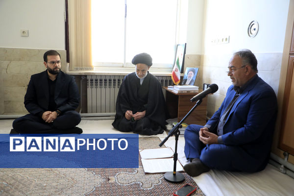 دیدار قائم مقام سازمان دانش‌آموزی کشور، با نماینده ولی فقیه در استان