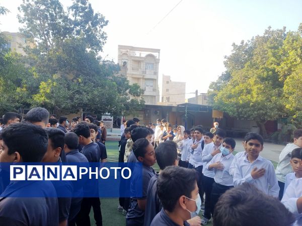 سخنرانی معنوی و مداحی ویژه فاطمیه در مدرسه جاوید