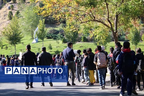 همایش کوه‌روی دانش‌آموزان پسر نواحی پنجگانه تبریز