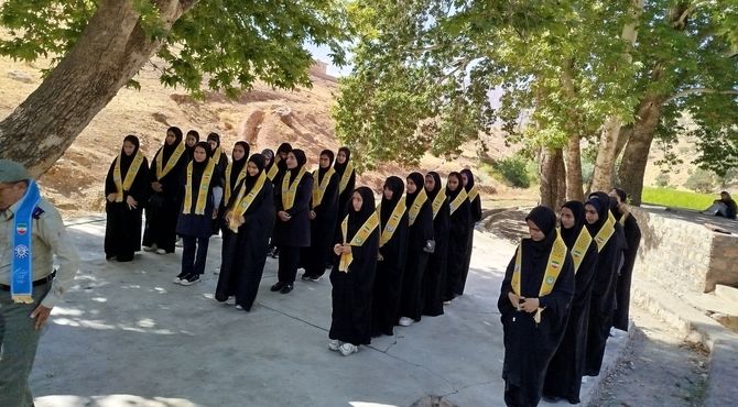 اردوی آموزشی - تفریحی دانش‌آموزان پیشتاز منطقه میانکوه