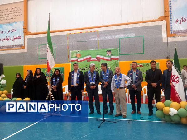 مانور تشکیلاتی سالروز تاسیس سازمان دانش آموزی به میزبانی ناحیه 6