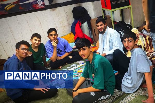 اجرای برنامه‌های متنوع برای دانش آموزان معتکف ناحیه دو شهرری 