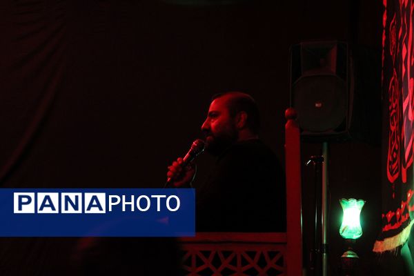 مراسم سوگواری شب هشتم محرم در هیئت انصار الحجه نیشابور 