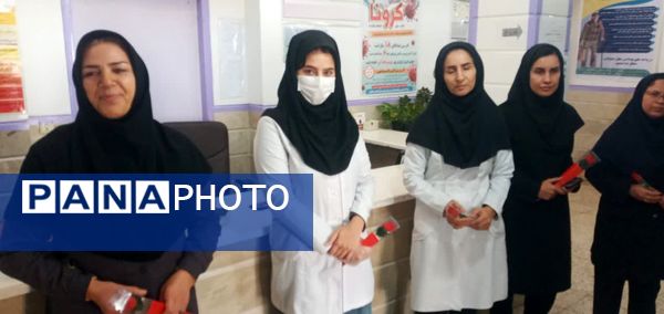 تقدیر امام جمعه سملقان از پرستاران شهر قاضی و شهر آوا 