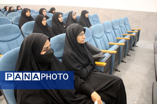 مراسم استقبال از شهید گمنام در اداره‌کل آموزش و پرورش استان بوشهر