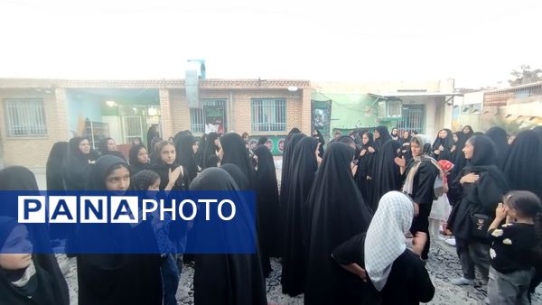 برگزاری هیئت دختران حاج قاسم در شهرستان خلیل آباد 