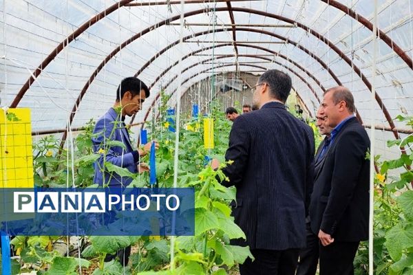 بازدید مدیر کل دفتر فنی و حرفه‌ای و کار دانش وزارت آموزش و پرورش از شهرستان سملقان