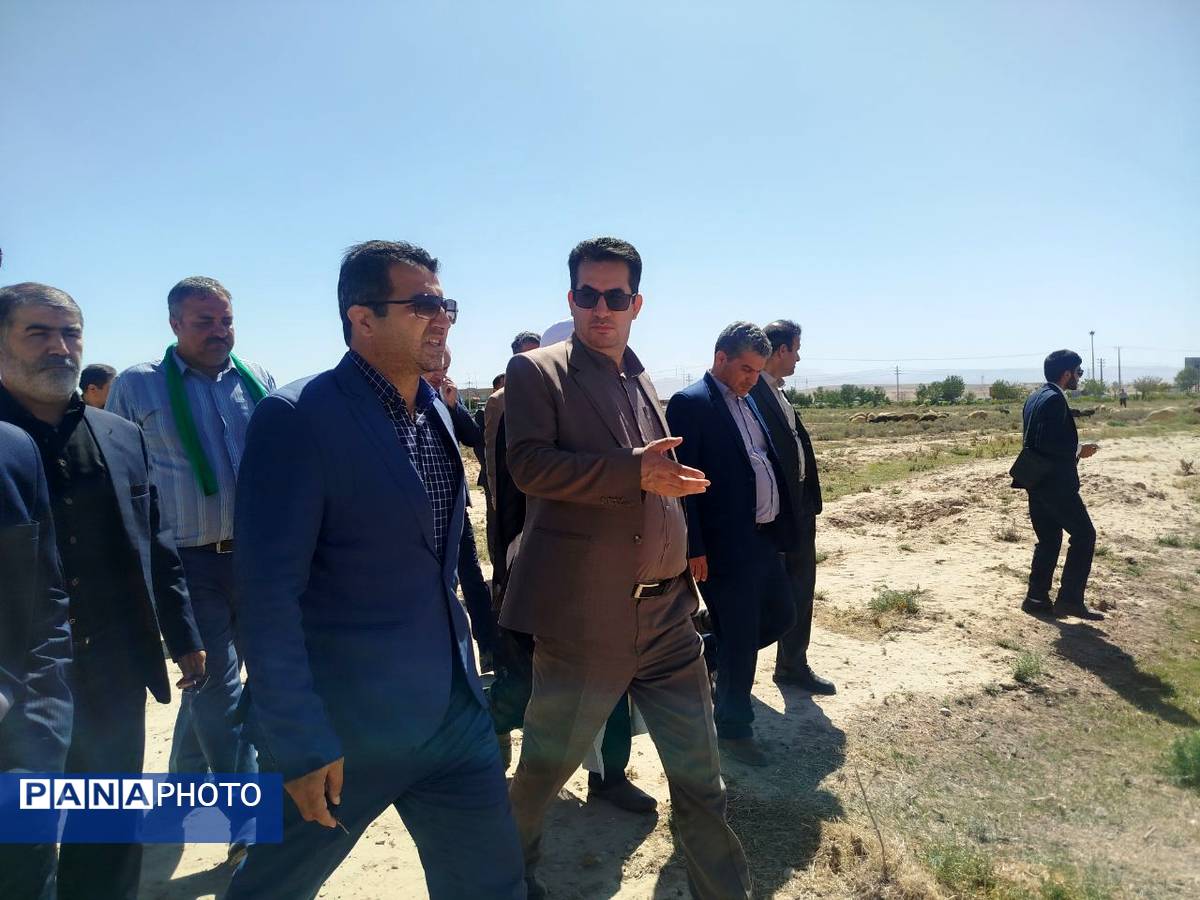 بازدید مدیرکل آموزش و پرورش خراسان شمالی از پروژههای نهضت توسعه عدالت آموزشی فاروج