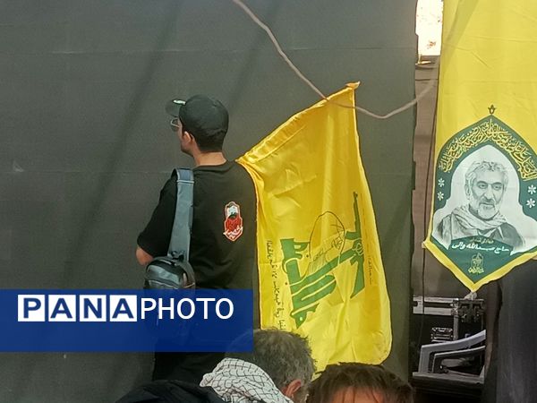 موکبی با رنگ و بوی مقاومت و شهادت 