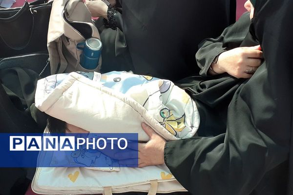  مراسم ختم دعای عرفه کنار مزار شهدای گمنام نسیم شهر 