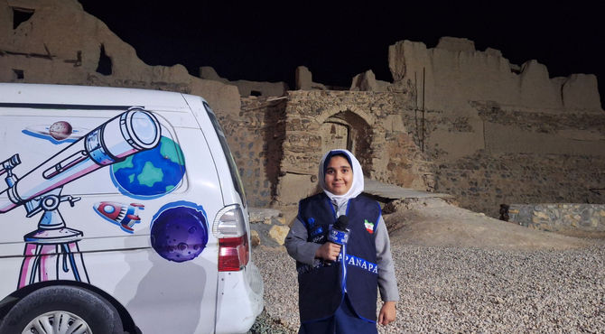 شبی با ستارگان آسمان ایزدخواست