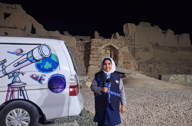 شبی با ستارگان آسمان ایزدخواست
