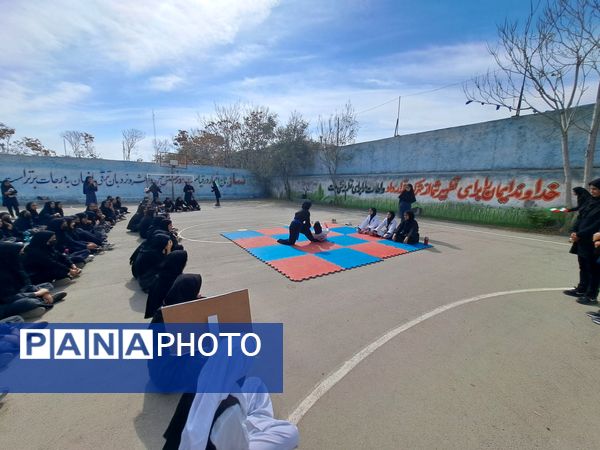 المپیاد ورزشی درون مدرسه ای در آموزشگاه تکتم باخرز