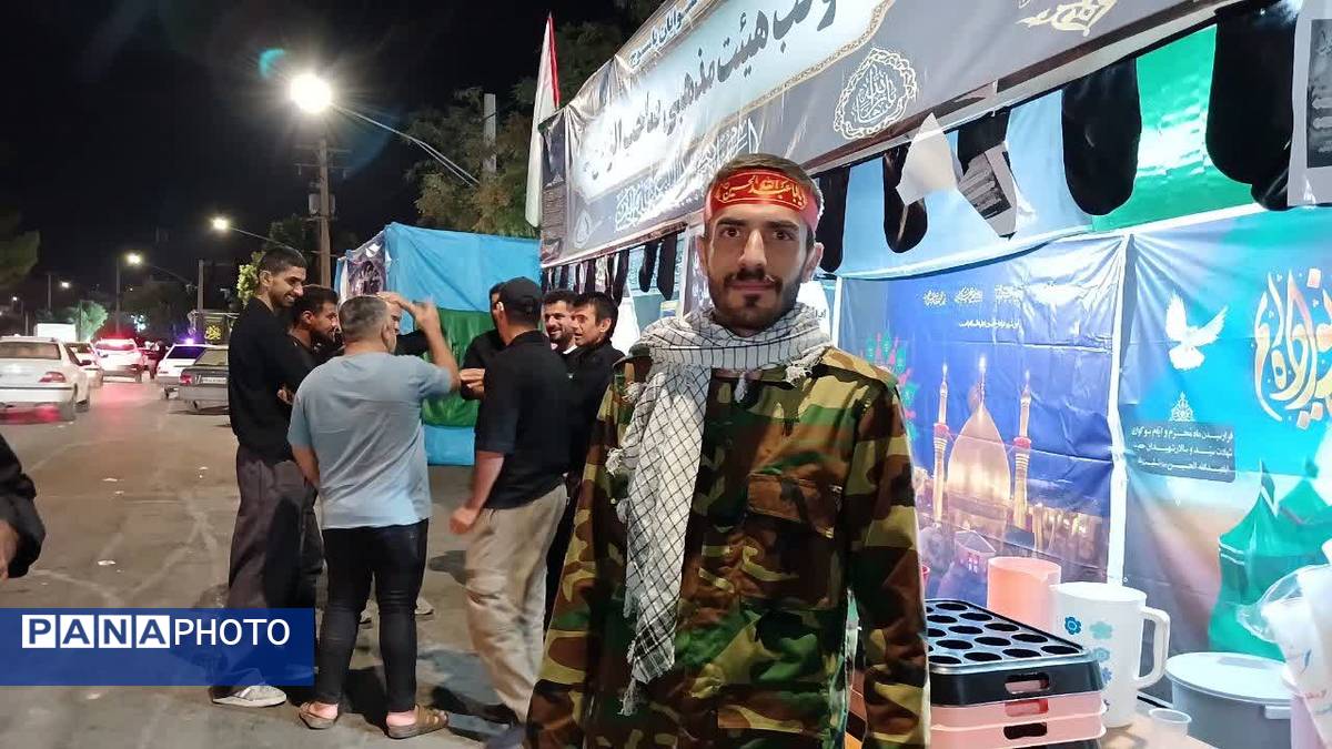 سوگواری ناشنوایان یاسوج در شب هفتم محرم