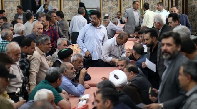 برپایی میزخدمت با هدف پاسخگویی به شهروندان در مصلی باقرشهر   