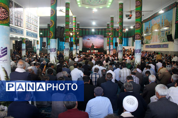 حضور نوجوانان در سی و پنجمین یادواره شهدای روستای فردوی قم