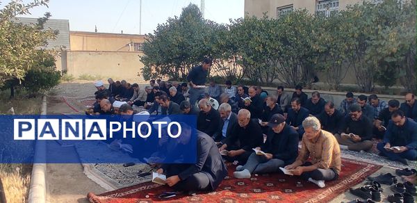 مراسم قرائت زیارت عاشورا در تیتکانلو
